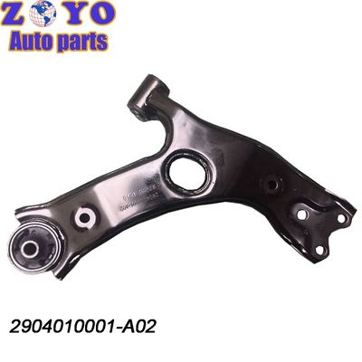 Front Lower Control Arms for Zotye Z300 Saloon 2012- Bushing Nature Rubber Ball Joint 40Cr