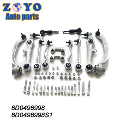 Bushing Nature Rubber 8D0498998 Silver Aluminium Suspension Control Arm Kit for VW Passat