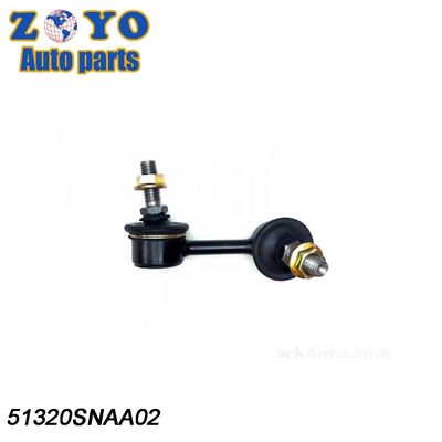 Black E-coating Rear Stabilizer Bar Links for Honda Civic 06-11 Suspension Improvement