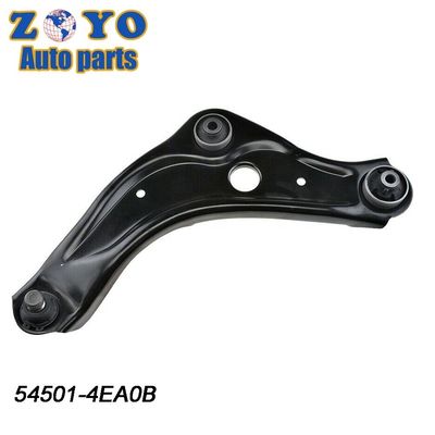 Black E-coating Left Front Lower Control Arm for Nissan Qashqai 54501-4EA0B 54501-4EA0A